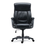 Alera Egino Big and Tall Chair, Supports Up to 400 lb, Black Seat/Back, Black Base