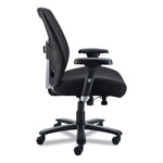 Alera Faseny Series Big and Tall Manager Chair, Supports Up to 400 lbs, 17.48" to 21.73" Seat Height, Black Seat/Back/Base