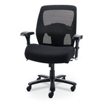 Alera Faseny Series Big and Tall Manager Chair, Supports Up to 400 lbs, 17.48" to 21.73" Seat Height, Black Seat/Back/Base