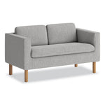 Parkwyn Series Loveseat, 53.5w x 26.75d x 29h, Gray