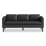 Parkwyn Series Sofa, 77w x 26.75d x 29h, Black