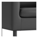 Parkwyn Series Sofa, 77w x 26.75d x 29h, Black