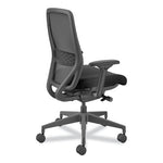 Nucleus Series Recharge Task Chair, Supports Up to 300 lb, 16.63 to 21.13 Seat Height, Black Seat/Back, Black Base