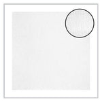 Linen-Like Natural Flat Pack Napkin, Ultraply, 16" x 16", White, 1,200/Carton