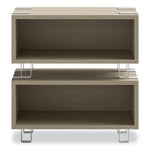 Ready Home Office Small Stackable Storage, 1-Shelf, 24w x 12d x 12.25h, Beige/White, Ships in 1-3 Business Days