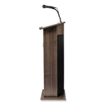 Power Plus Lectern, 22 x 17 x 46, Ribbonwood