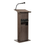 Power Plus Lectern, 22 x 17 x 46, Ribbonwood