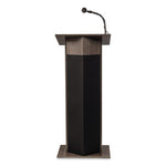 Power Plus Lectern, 22 x 17 x 46, Ribbonwood