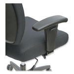 Alera Wrigley Series High Performance Mid-Back Synchro-Tilt Task Chair, Supports 275 lb, 17.91" to 21.88" Seat Height, Black