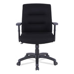 Alera Kesson Series Petite Office Chair, Supports Up to 300 lb, 17.71" to 21.65" Seat Height, Black