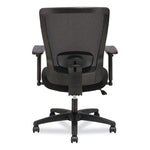 Alera Envy Series Mesh High-Back Swivel/Tilt Chair, Supports Up to 250 lb, 16.88" to 21.5" Seat Height, Black