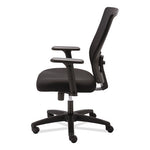 Alera Envy Series Mesh High-Back Swivel/Tilt Chair, Supports Up to 250 lb, 16.88" to 21.5" Seat Height, Black