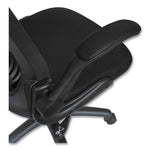 Alera EB-E Series Swivel/Tilt Mid-Back Mesh Chair, Supports Up to 275 lb, 18.11" to 22.04" Seat Height, Black