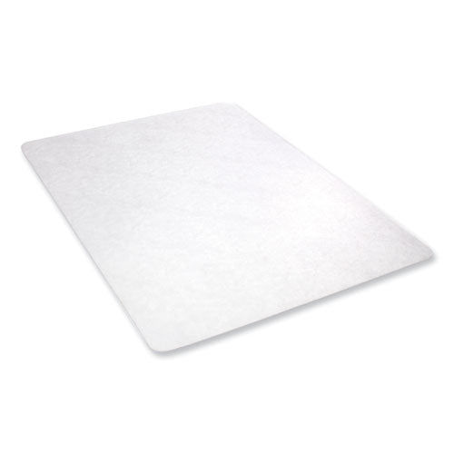 EconoMat All Day Use Chair Mat for Hard Floors, Flat Packed, 36 x 48, Clear