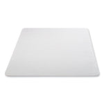 EconoMat All Day Use Chair Mat for Hard Floors, Flat Packed, 45 x 53, Clear