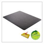 SuperMat Frequent Use Chair Mat for Medium Pile Carpet, 36 x 48, Rectangular, Black