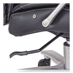 Lineage Big & Tall High Back Task Chair, Supports Up to 500 lb, 20.5" to 24.25" Seat Height, Black Seat, Chrome Base