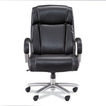 Lineage Big & Tall High Back Task Chair, Supports Up to 500 lb, 20.5" to 24.25" Seat Height, Black Seat, Chrome Base