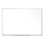 Non-Magnetic Whiteboard with Aluminum Frame, 72.63 x 48.47, White Surface, Satin Aluminum Frame, Ships in 7-10 Business Days