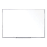 Non-Magnetic Whiteboard with Aluminum Frame, 60.63 x 48.47, White Surface, Satin Aluminum Frame, Ships in 7-10 Business Days