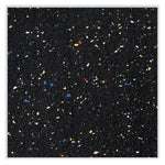 Satin Aluminum-Frame Recycled Rubber Bulletin Boards, 72.5 x 48.5, Confetti Surface, Ships in 7-10 Business Days