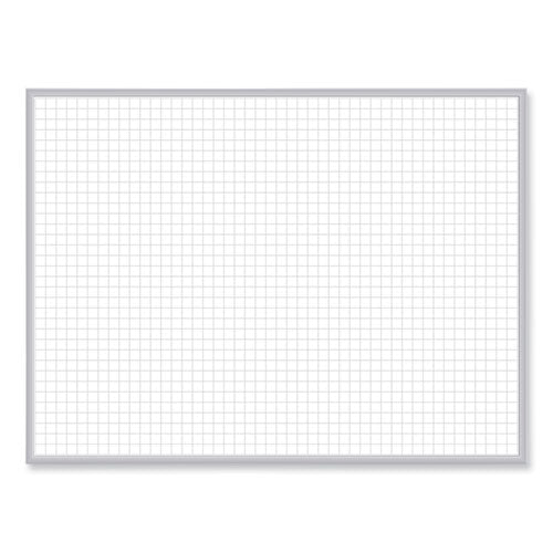 Non-Magnetic Whiteboard with Aluminum Frame, 36 x 23.81, White Surface, Satin Aluminum Frame, Ships in 7-10 Business Days