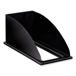 Mixx Recycling Center Lid, Topper Style, 9.87w x 19.87d x 0.62h, Black, Ships in 1-3 Business Days