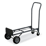 Tuff Truck Convertible Hand Truck, 400 lb to 500 lb Capacity, 14.5 x 45.6, Black