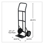 Tuff Truck Continuous Handle Hand Truck, 400 lb Capacity, 14.5 x 45.5, Black