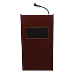Aristocrat Sound Lectern, 25 x 20 x 46, Mahogany, Ships in 1-3 Business Days