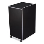 AV Cart/Lectern Base, 21.12 x 17.5 x 33.75, Black