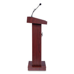 Orator Lectern, 22 x 17 x 46, Mahogany