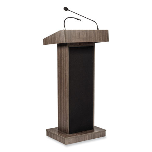 Orator Lectern, 22 x 17 x 46, Ribbonwood