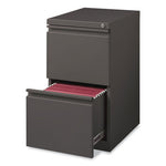 Full-Width Pull 20 Deep Mobile Pedestal File, File/File, Letter, Medium Tone, 15 x 19.88 x 27.75