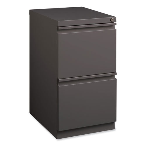 Full-Width Pull 20 Deep Mobile Pedestal File, File/File, Letter, Medium Tone, 15 x 19.88 x 27.75