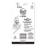 B2P Bottle-2-Pen Recycled Gel Pen, Retractable, Fine 0.7 mm, Assorted Ink and Barrel Colors, 5/Pack