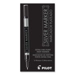 Creative Art and Crafts Marker, Extra-Fine Brush Tip, Silver