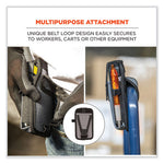 Squids 5542 Phone Style Scanner Holster w/Belt Loop, Large, 1 Comp, 3.75x1.25x 6.5, Polyester,Gray,Ships in 1-3 Business Days