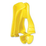 Squids 3405 Belt Clip Glove Clip Holder, 1 x 1 x 6, Acetal Copolymer, Lime, Ships in 1-3 Business Days