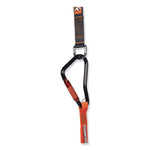 Squids 3148 Tool Lanyard w/XL Carabiner+Threaded Loop, 80 lb Max Work Capacity, 76", Orange/Black, Ships in 1-3 Business Days