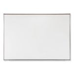 Proma Magnetic Porcelain Projection Whiteboard w/Satin Aluminum Frame, 96.5 x 48.5, White Surface,Ships in 7-10 Business Days