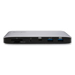 SD2480T Thunderbolt 3 Dual 4K Docking Station, Silver/Black