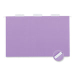 Deluxe Bright Color Hanging File Folders, Legal Size, 1/5-Cut Tabs, Assorted Colors, 25/Box