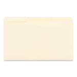 Interior File Folders, 1/3-Cut Tabs: Assorted, Legal Size, 9.5-pt Manila, 100/Box