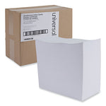 Continuous Postcards, Pin-Fed, 4 x 6, White, 4,000/Carton