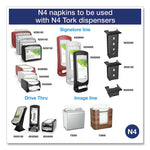 Xpressnap Interfold Dispenser Napkins, 2-Ply, Bag-Pack, 13 x 8.5, Natural, 500/Pack, 12 Packs/Carton