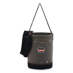 Arsenal 5930T Web Handle Canvas Hoist Bucket and Top, 150 lb, Gray, Ships in 1-3 Business Days