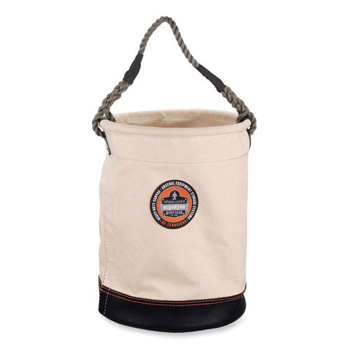 Arsenal 5730 Leather Bottom Canvas Hoist Bucket, 150 lb, White, Ships in 1-3 Business Days