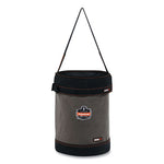 Arsenal 5930T Web Handle Canvas Hoist Bucket and Top, 150 lb, Gray, Ships in 1-3 Business Days