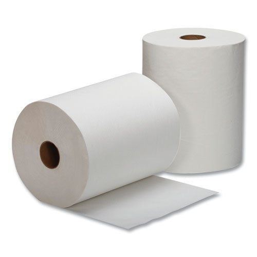 8540017016567 SKILCRAFT Hardwound Roll Paper Towel, 1-Ply, 10" x 800 ft, White, 6 Rolls/Carton